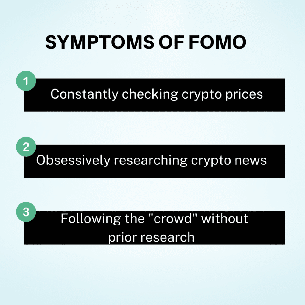 3 symptoms of FOMO