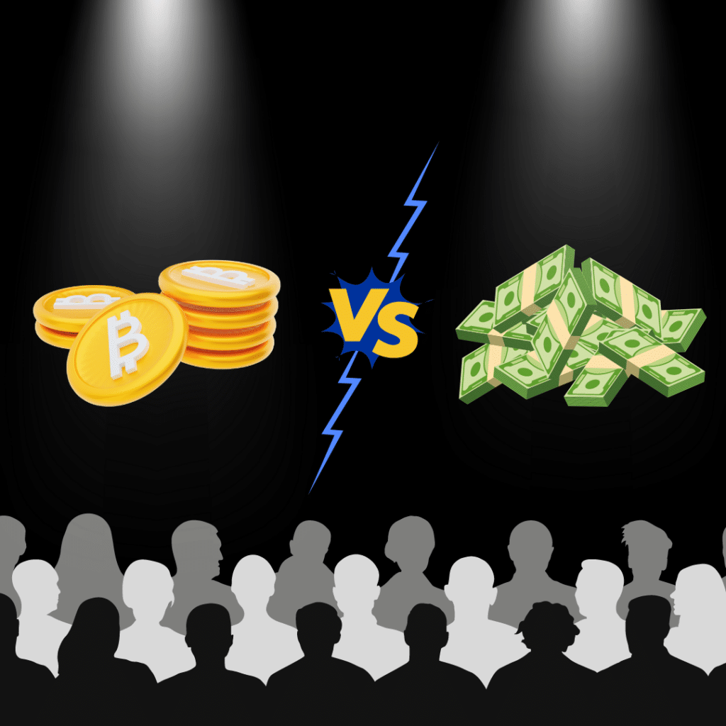 cryptocurrency versus cash: what's the difference