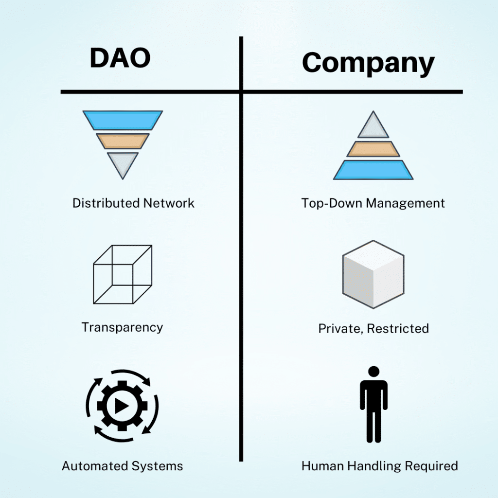 dao versus company