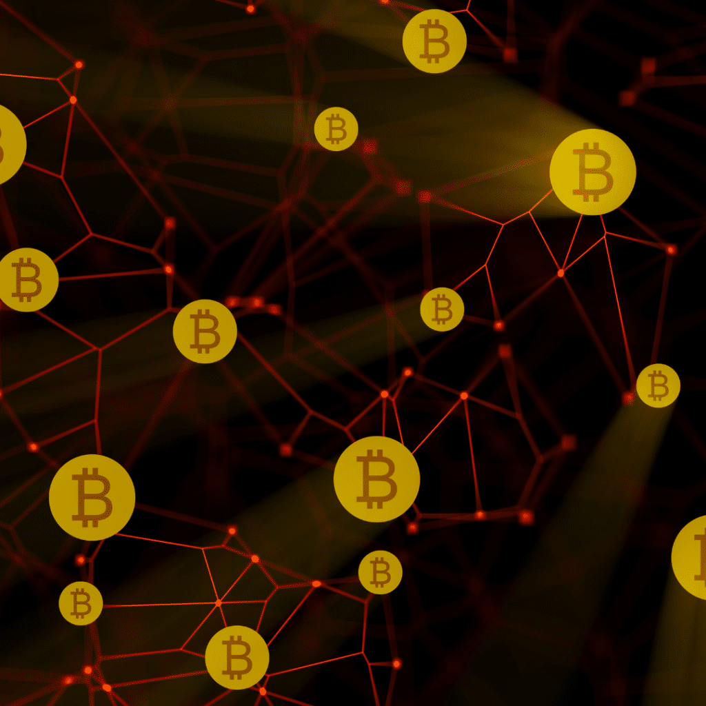 bitcoin tech graphic