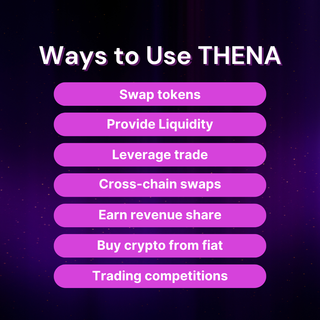 What can I use THENA for? Here are 7 ways to use THENA. Read the full article for ore.