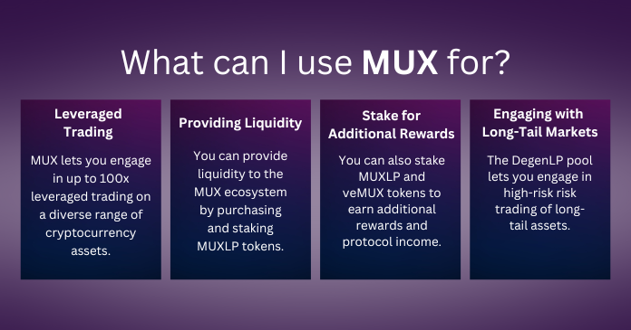 What can I use MUX for? Here are 4 uses. Don't forget to read the full article to find out more.