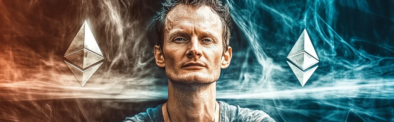 vitalik buterin ethereum crypto realistic in color