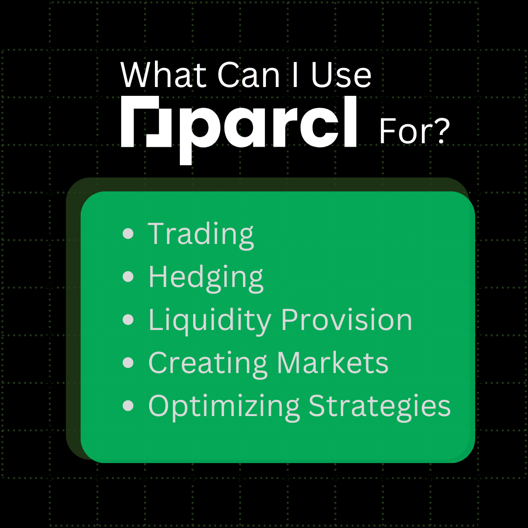 What can I use Parcl for? Here are 7 use cases. Don't miss the full article to learn more about this automated market maker.