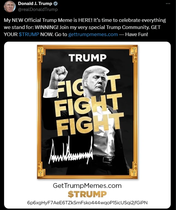 Official Trump Meme is here!