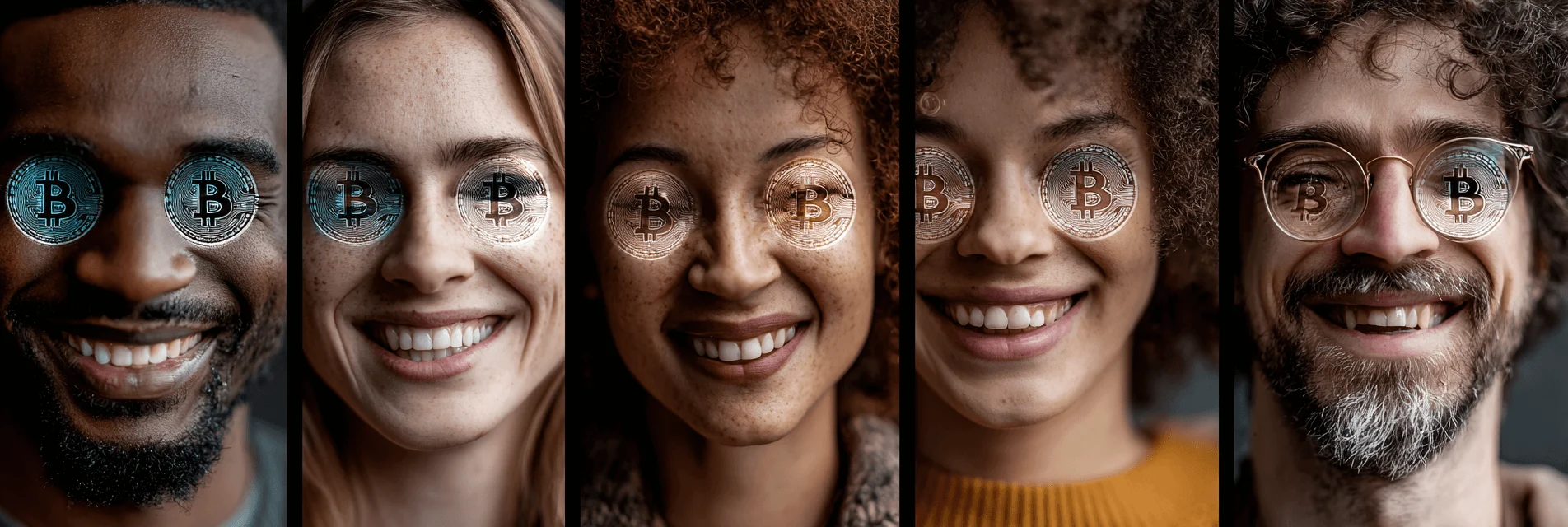 A group of smiling social media influencers