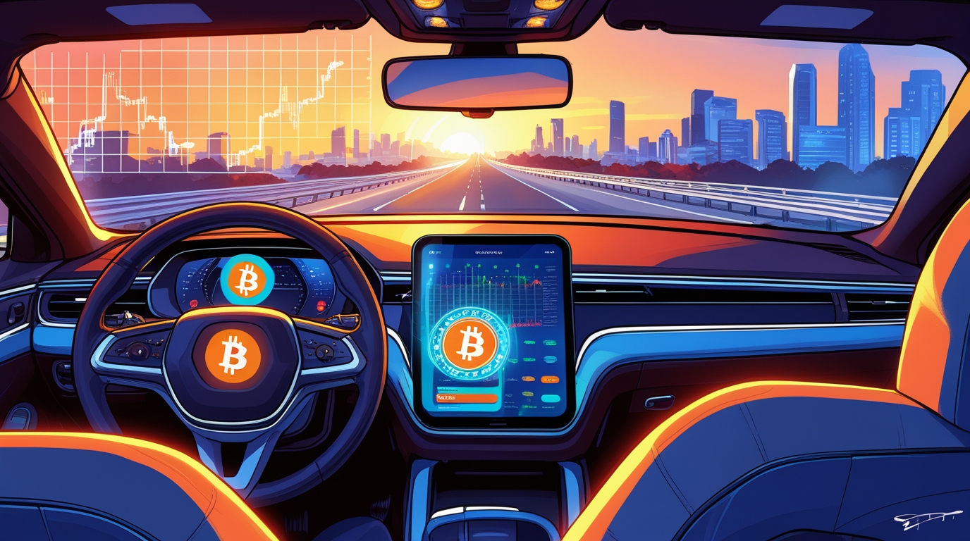 earn crypto while driving